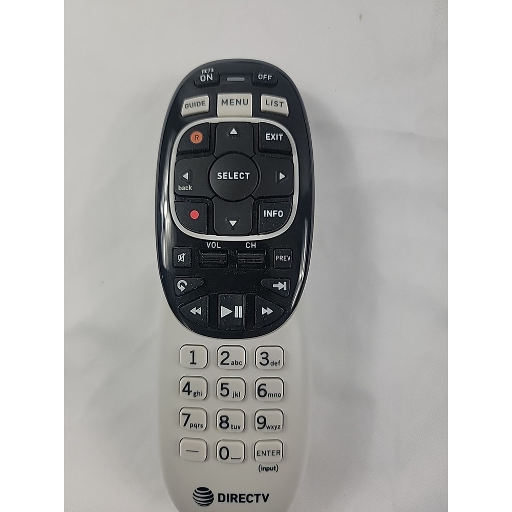 DIRECTV IR/RF Universal Ergonomic Genie Remote (RC73) B1R3